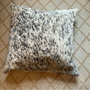 FANTASTIC GENUINE COWHIDE PILLOW COVER